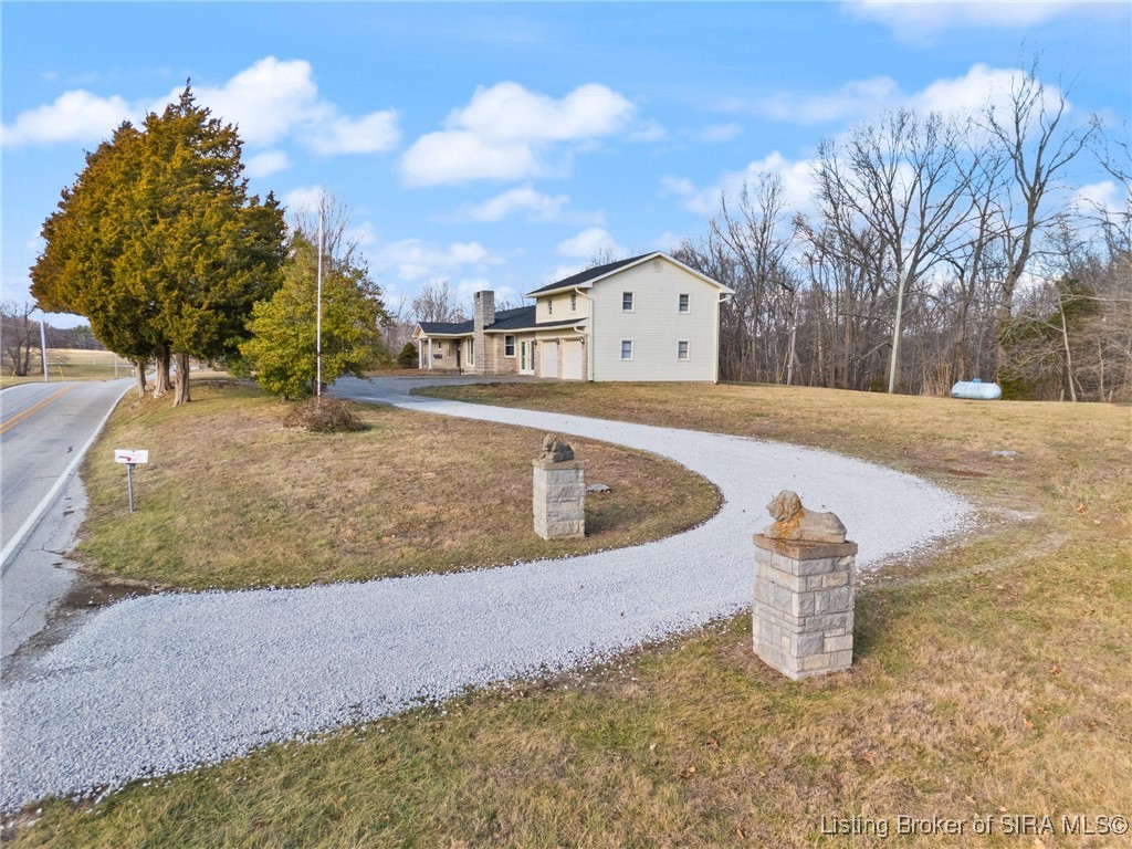 2870 Highway 337 Corydon, IN 47112 - Photo 4 of 53 nice drive way with fresh gravel