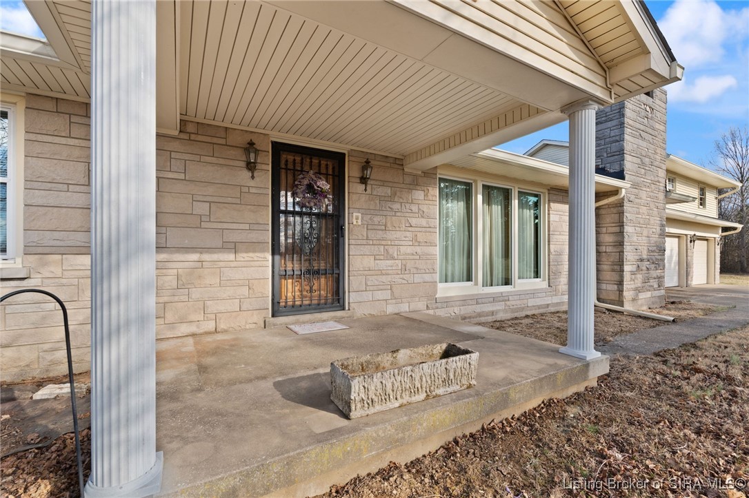2870 Highway 337 Corydon, IN 47112 - Photo 8 of 53 covered front porch