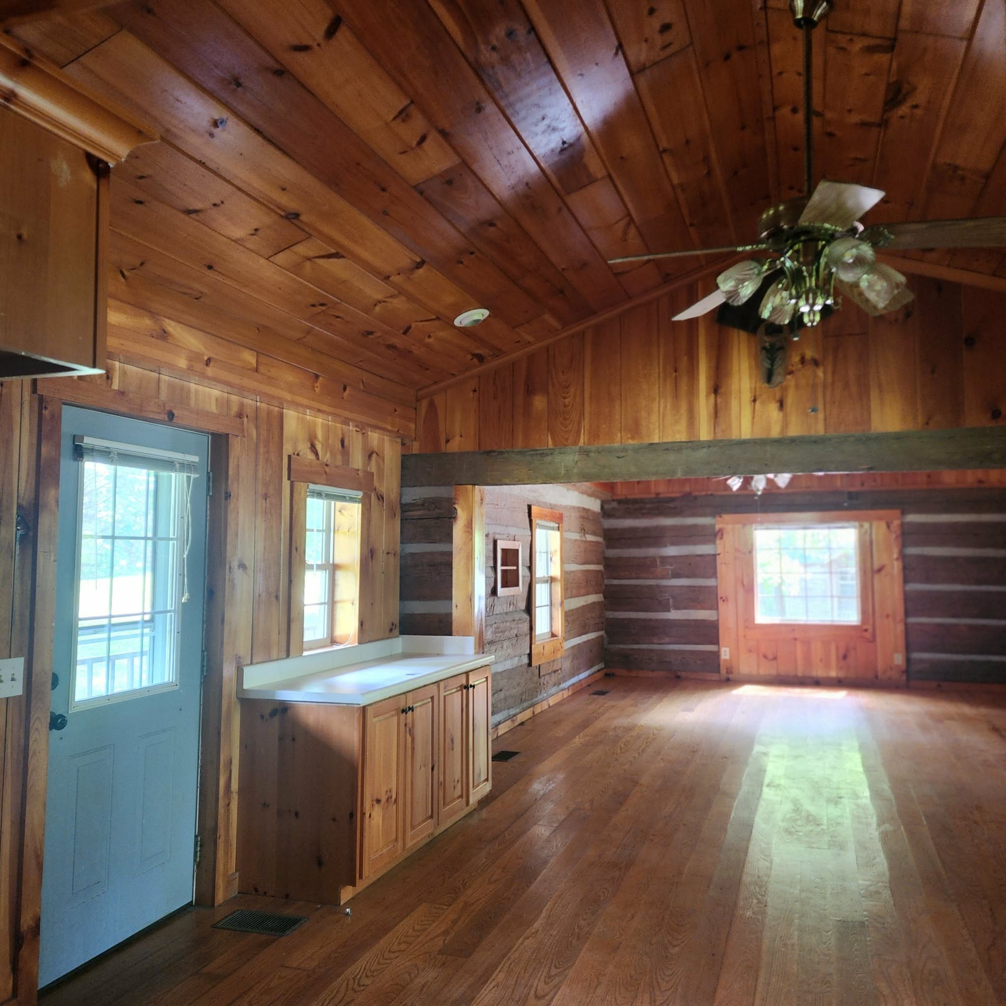 145 Mrs Gower Road Lawrenceburg, TN 38464 - Photo 21 of 26 a view of an empty room with window and wooden floor