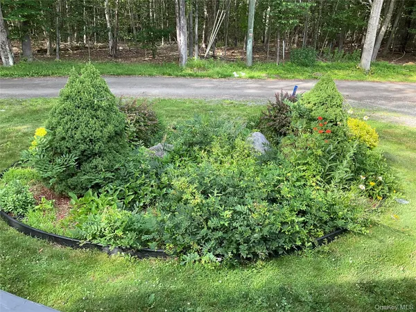 a view of yard with entertaining space