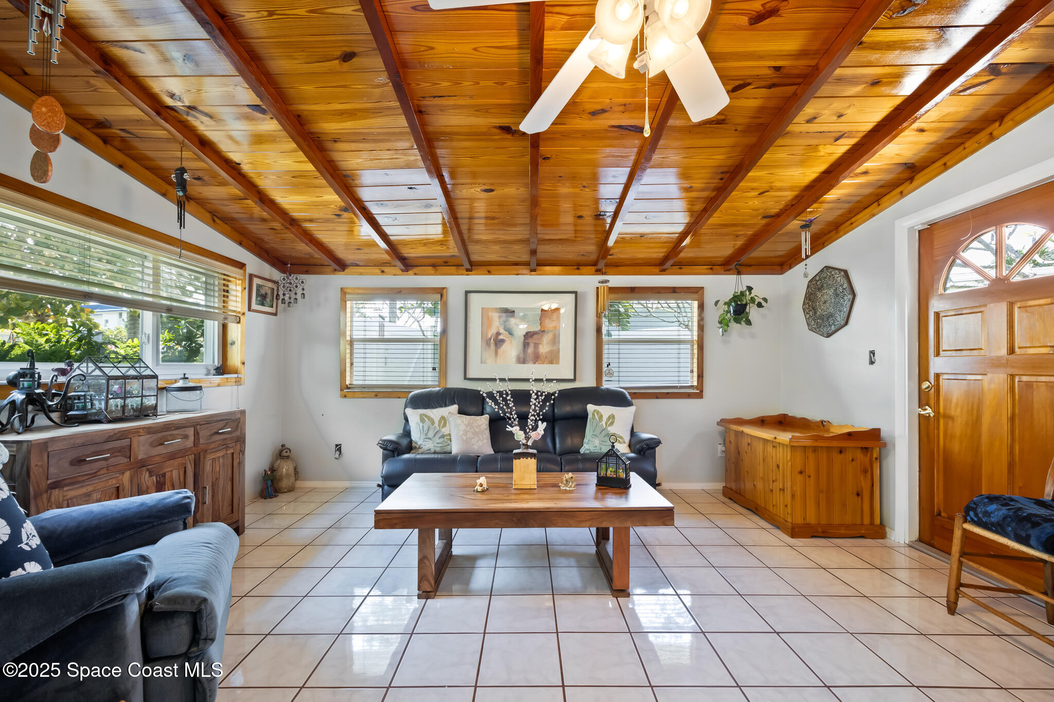 2571 Carmel Road Indialantic, FL 32903 - Photo 12 of 68 Wood Ceiling Detail