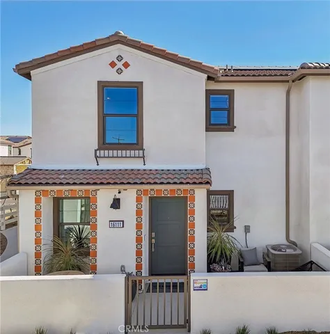 a view of a entryway front of a house