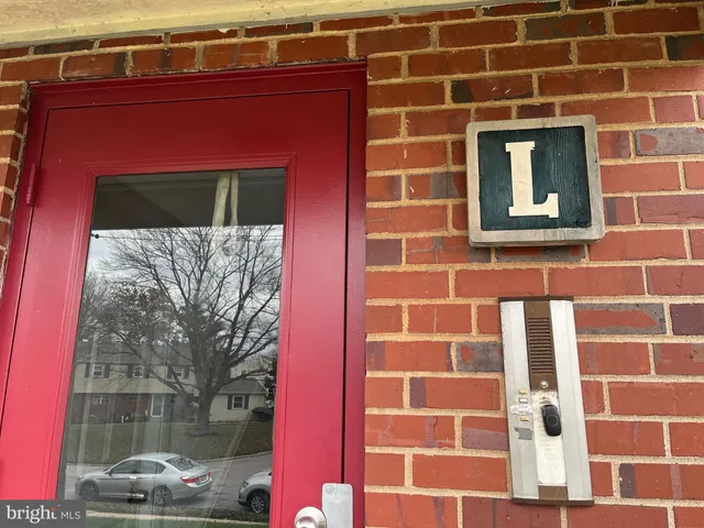 a front view of a building