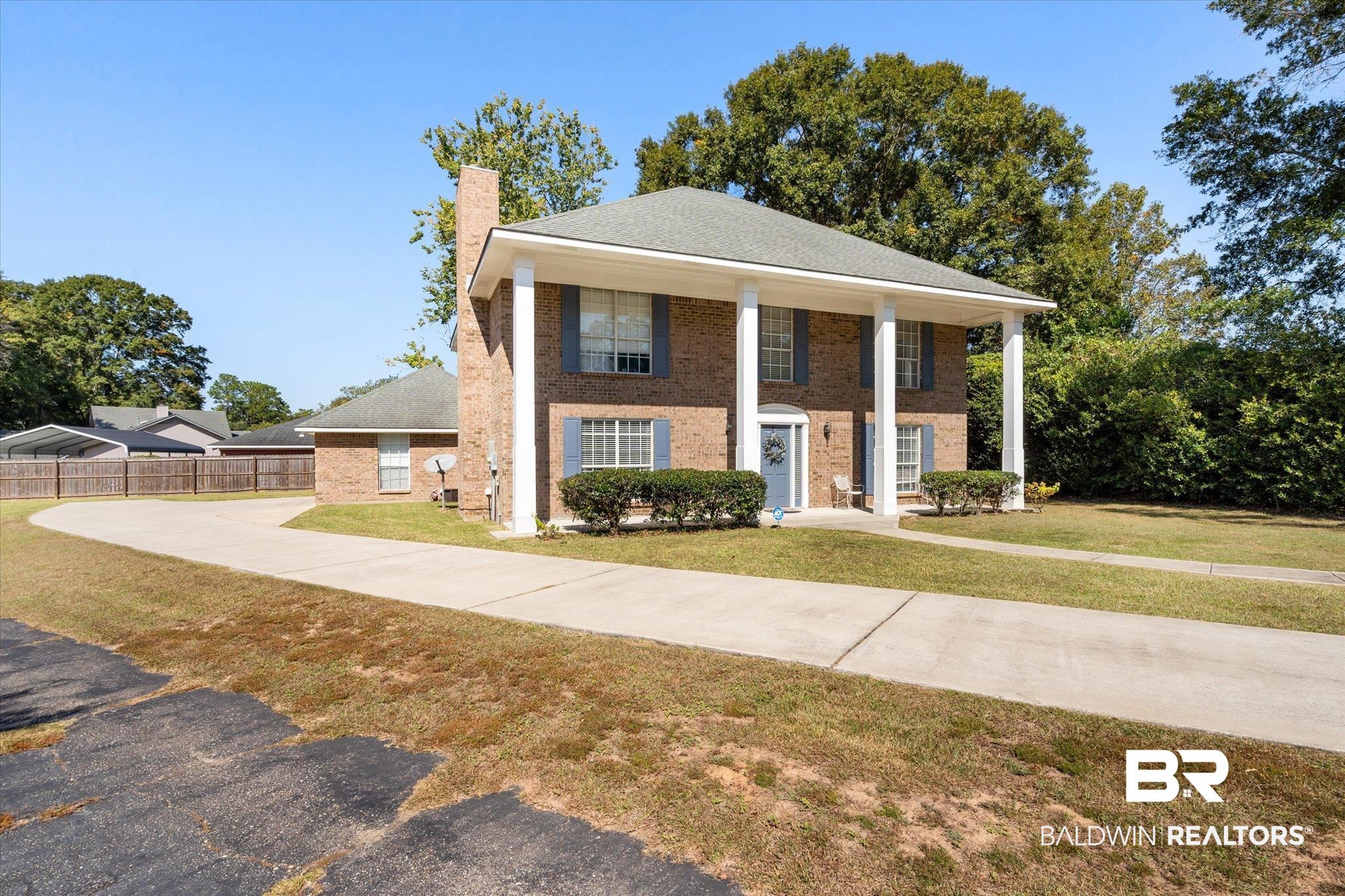7432 Johnson Court Mobile, AL 36695 - Photo 29 of 30 Greek revival inspired property with a front yard