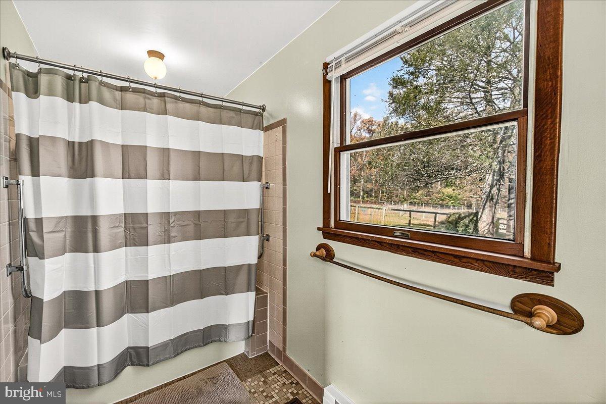 11804 Pleasant Walk Road Myersville, MD 21773 - Photo 16 of 49 a bathroom with a window and a shower