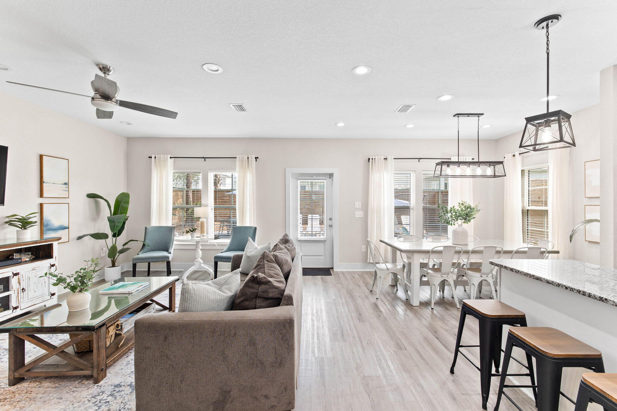 22 Mobile Street Miramar Beach, FL 32550 - Photo 15 of 55 a living room with furniture and wooden floor