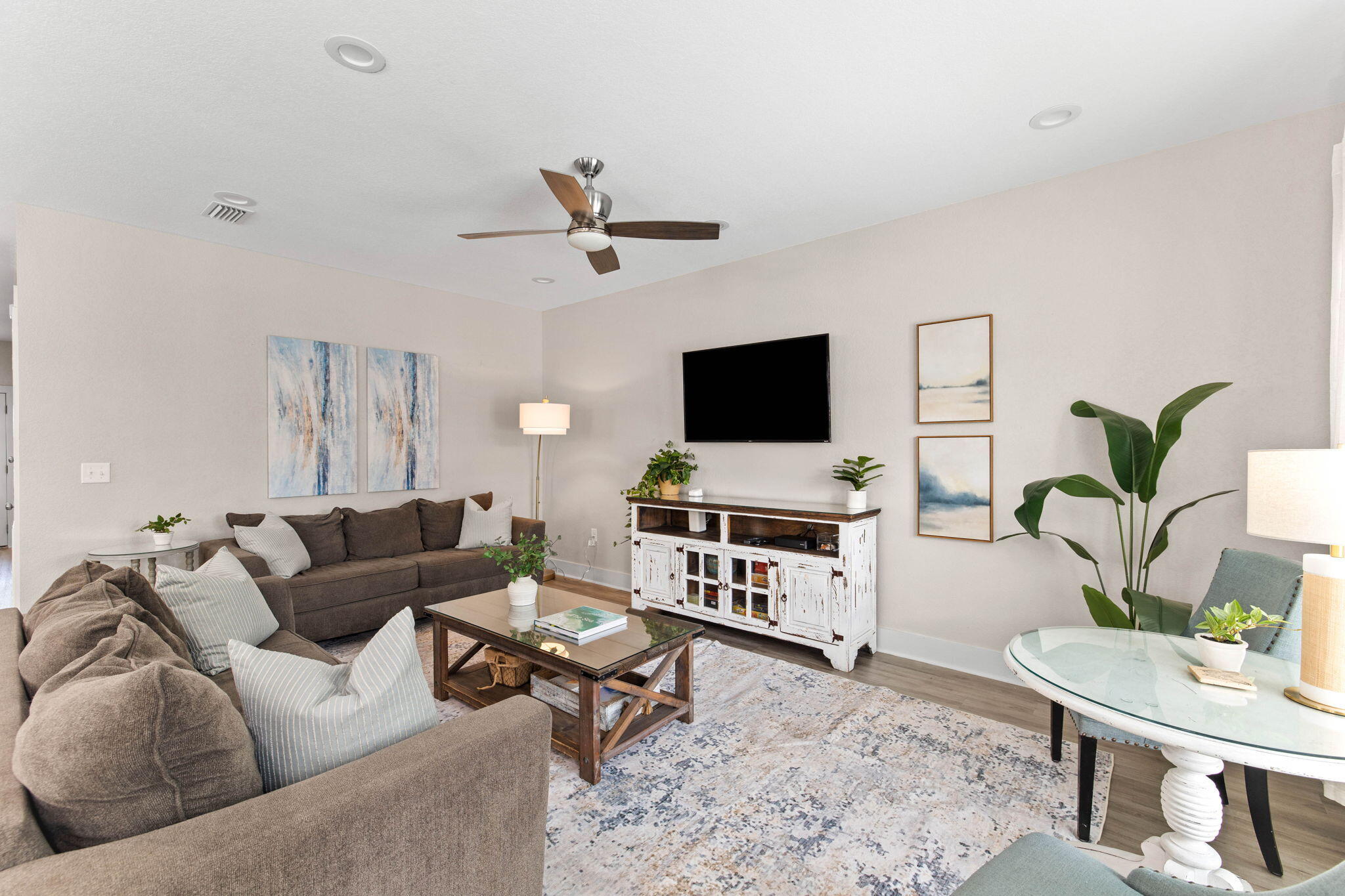 22 Mobile Street Miramar Beach, FL 32550 - Photo 24 of 55 a living room with furniture and a flat screen tv