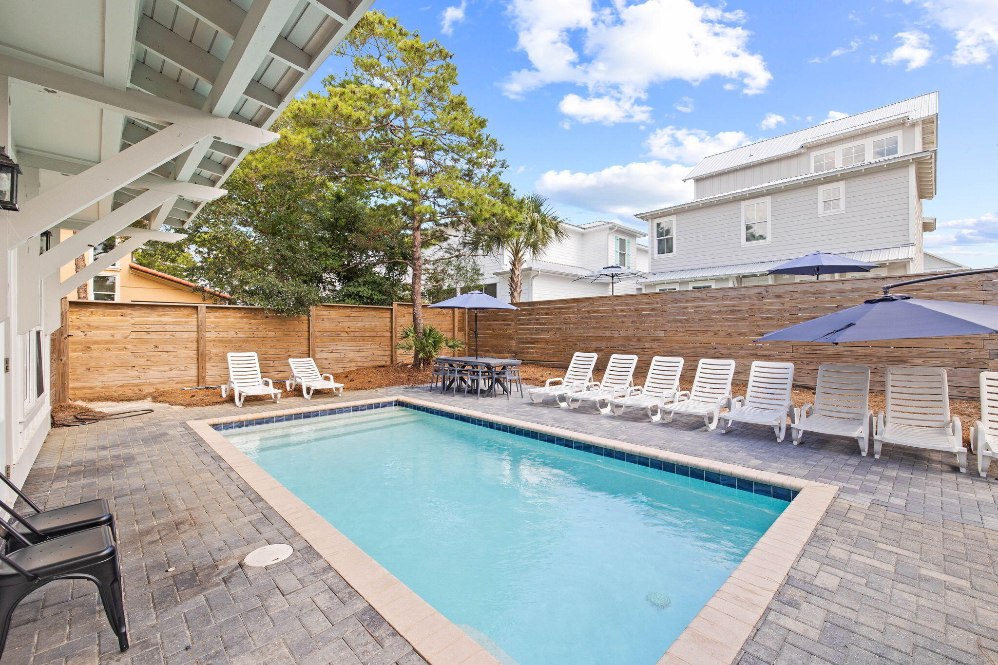 22 Mobile Street Miramar Beach, FL 32550 - Photo 44 of 55 a view of a backyard with sitting area