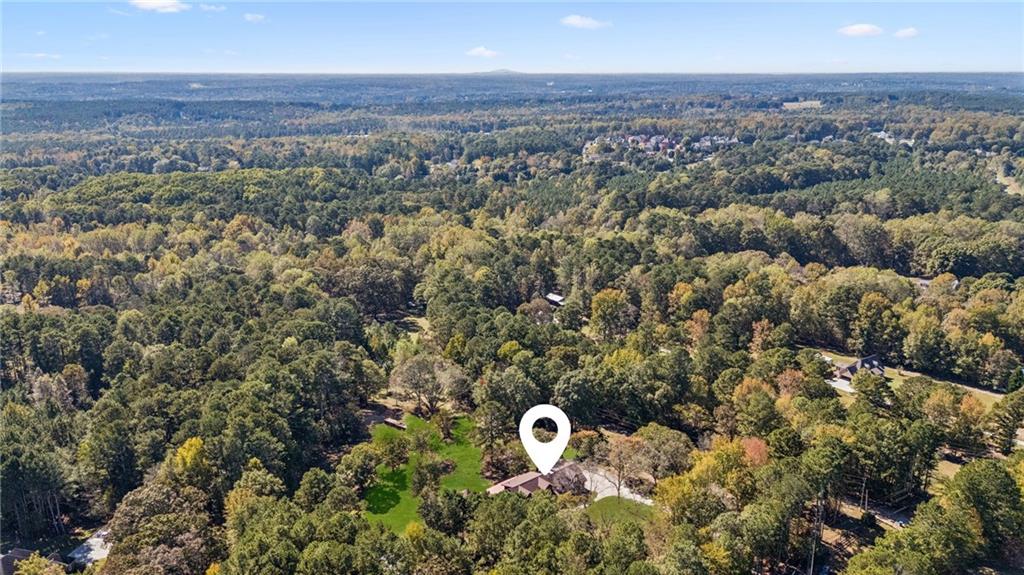 2905 Cammie Wages Road Dacula, GA 30019 - Photo 55 of 55 an aerial view of a forest with houses