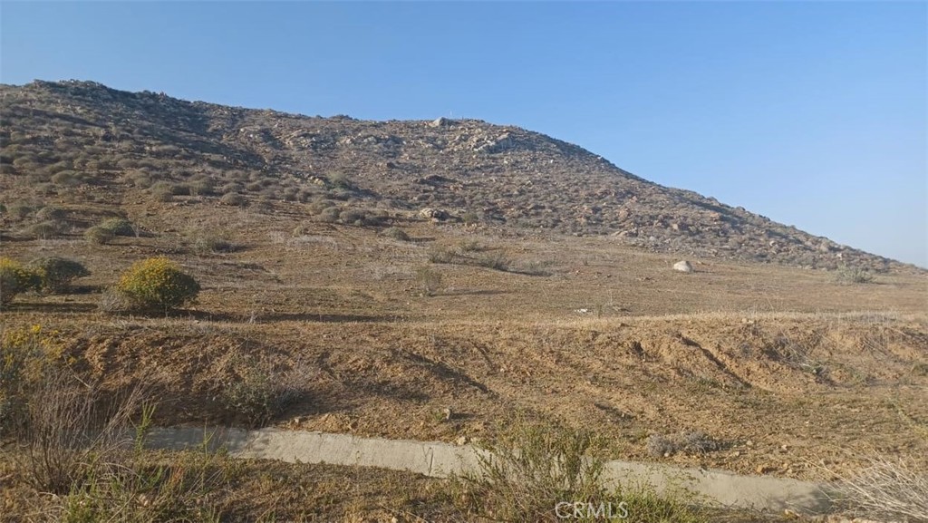 0 Canyon Hills Road Menifee, CA 92584 - Photo 1 of 1 a view of a dry yard