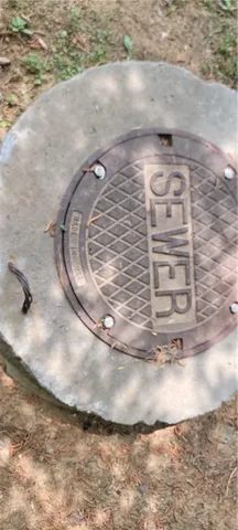 a view of a wooden door