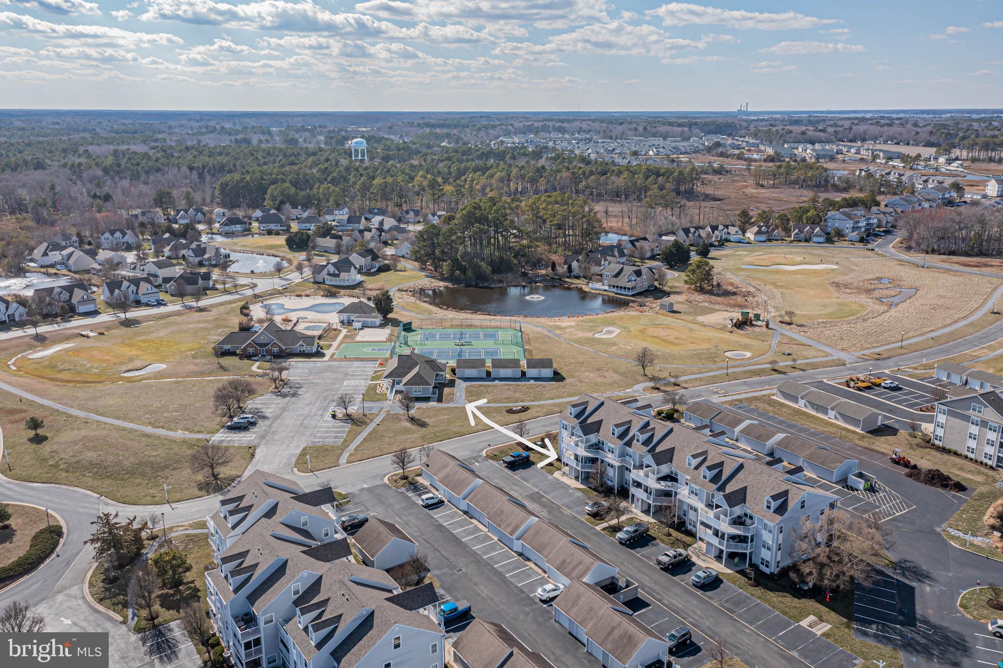 30381 Crowley Drive, Unit 313 Ocean View, DE 19970 - Photo 27 of 47 an aerial view of a city