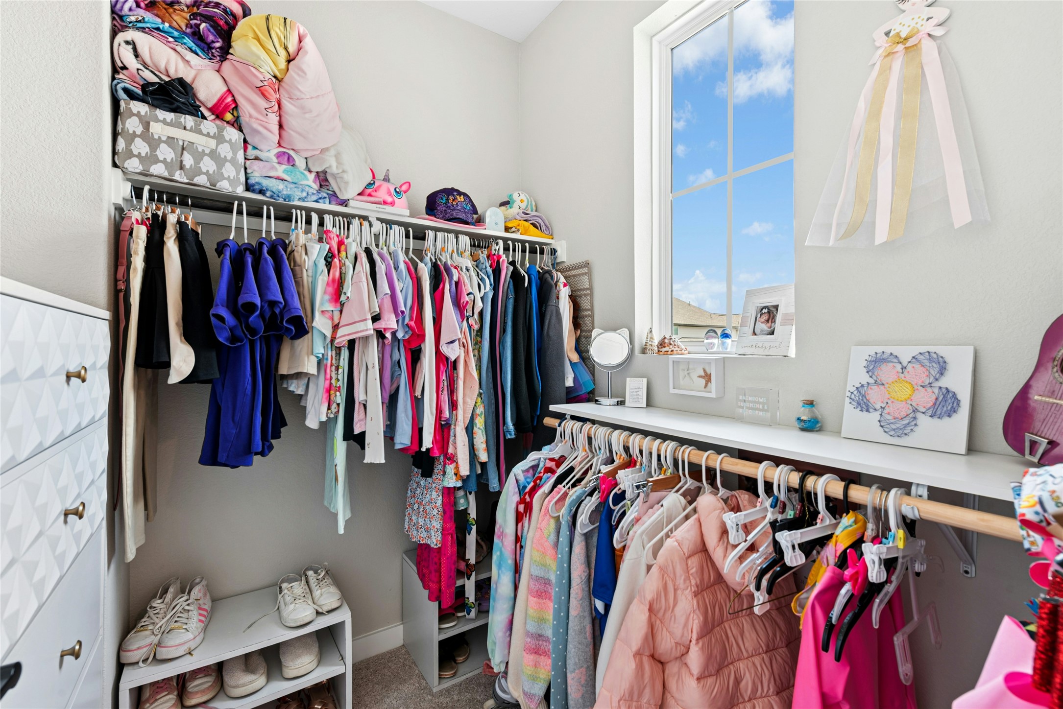 16213 Smithers Road Manor, TX 78653 - Photo 30 of 37 Walk in closet with carpet flooring