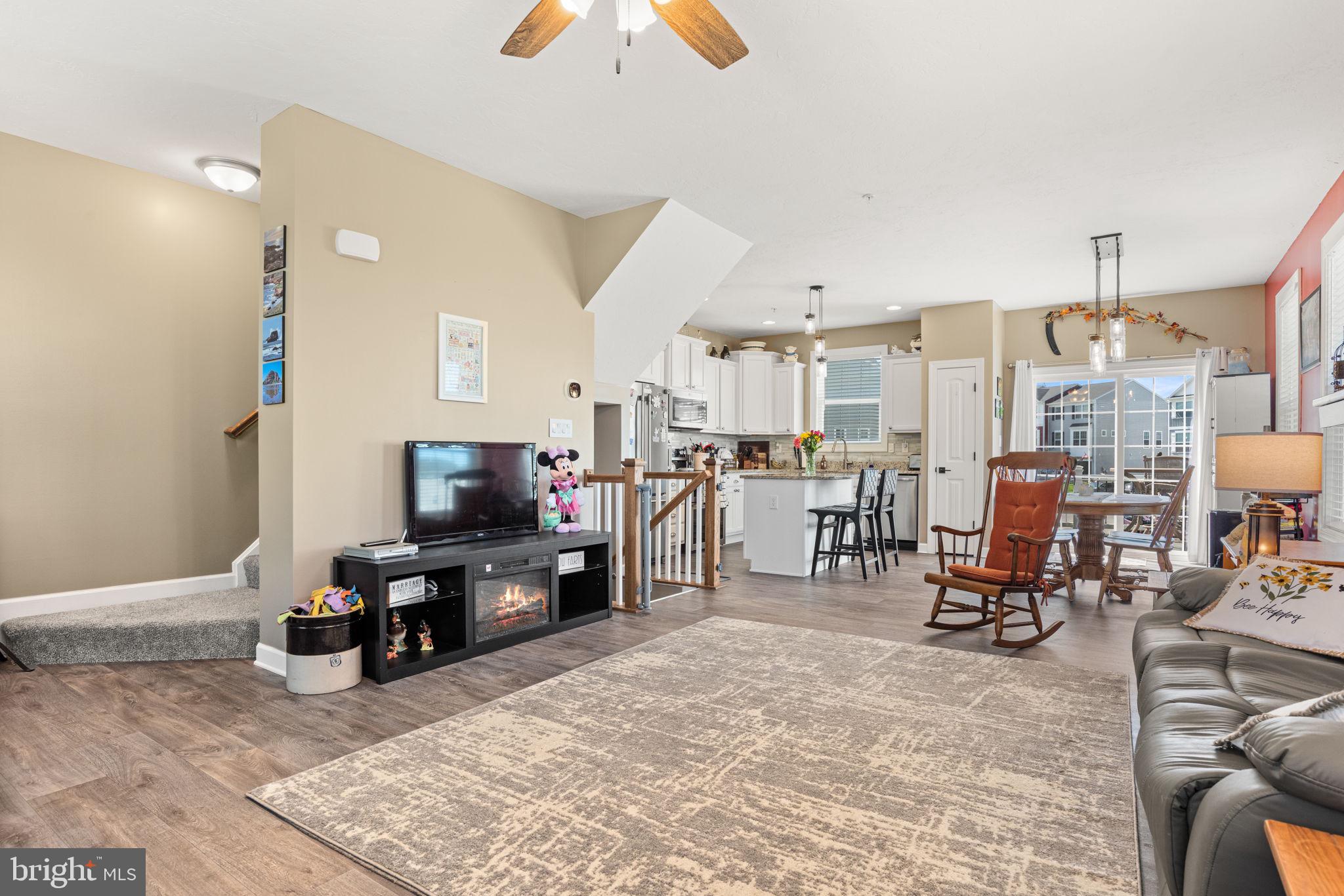 144 Overlook Dr. Hanover, PA 17331 - Photo 11 of 35 a room with lots of furniture and a flat screen tv