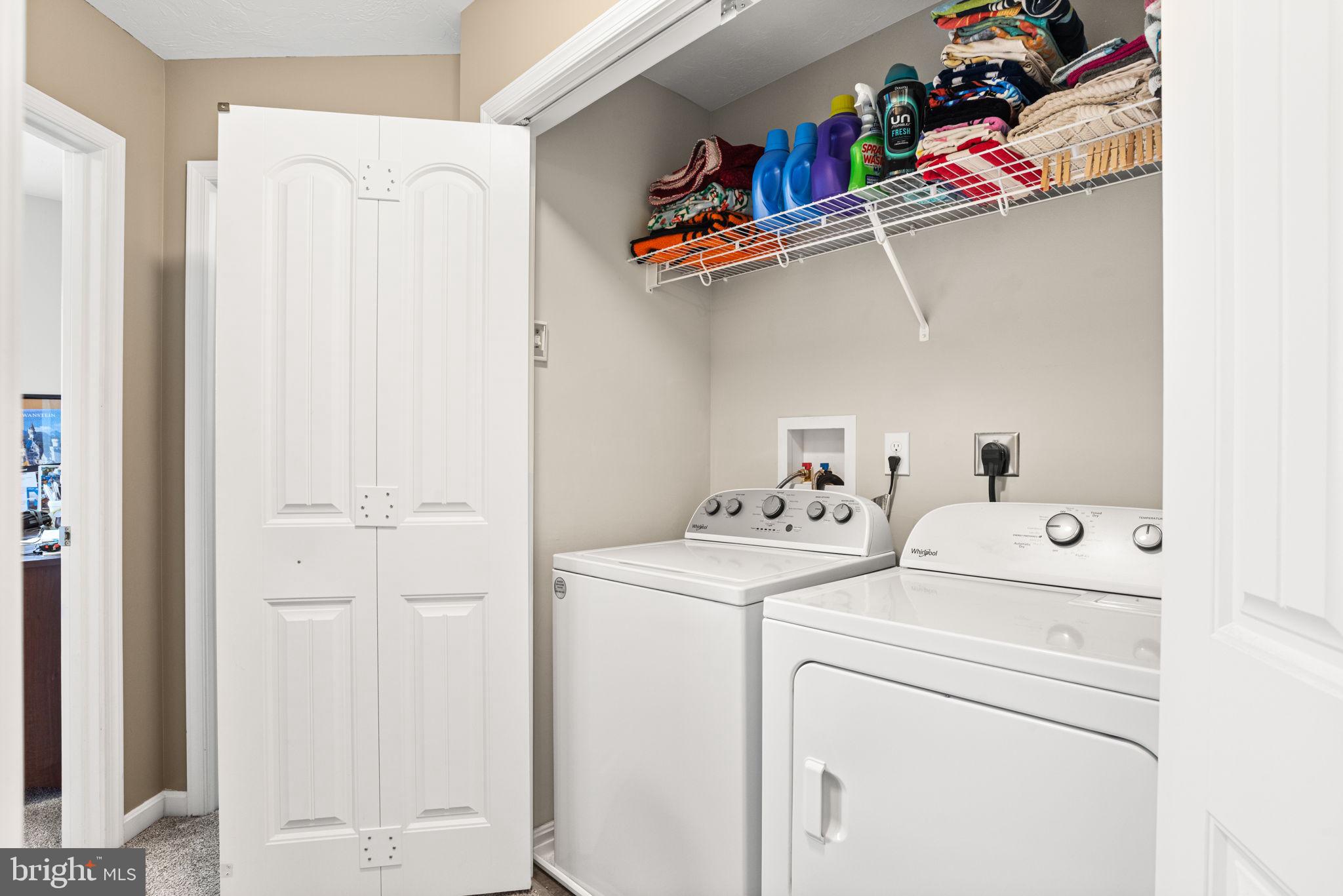 144 Overlook Dr. Hanover, PA 17331 - Photo 23 of 35 a view of storage and utility room with washer and dryer