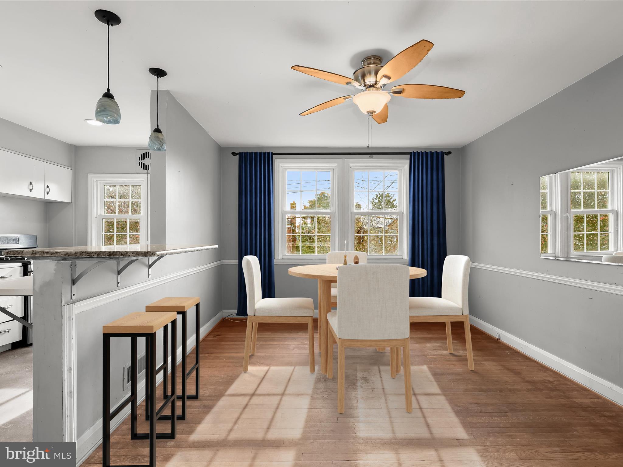 415 Greenlow Road Catonsville, MD 21228 - Photo 6 of 28 Dining Room - Virtually Staged