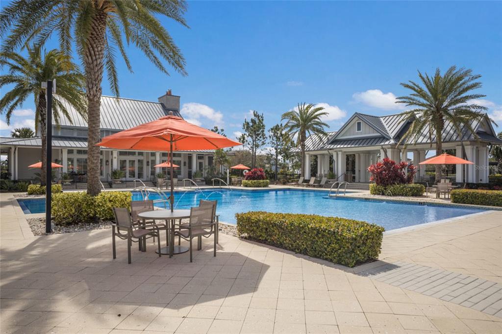 12106 Perennial Place Lakewood Ranch, FL 34211 - Photo 61 of 66 a view of a swimming pool with a patio