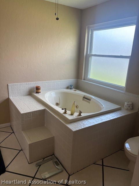 5330 Lakewood Road Sebring, FL 33875 - Photo 10 of 19 a bath tub sitting in a bathroom next to a window