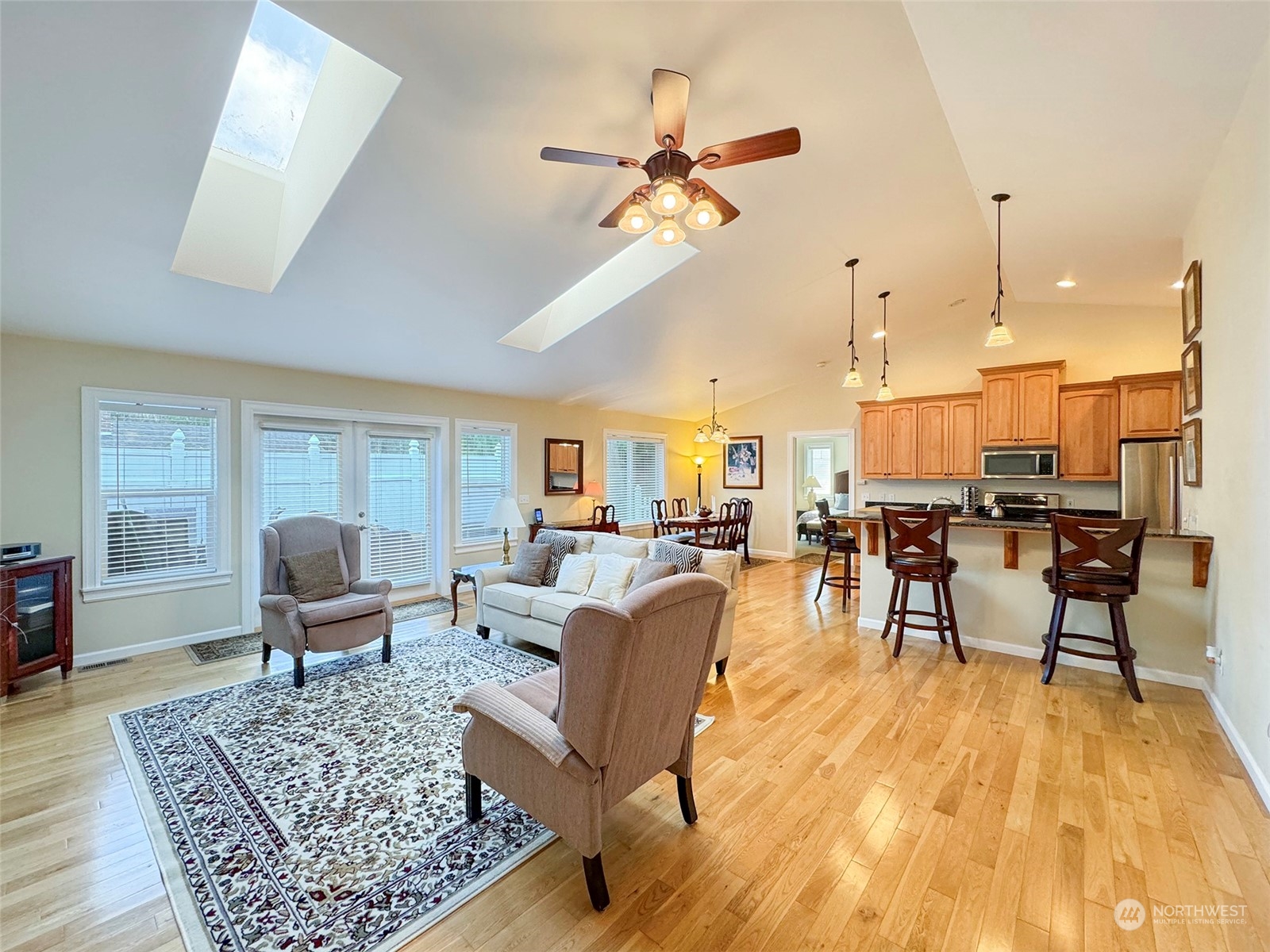 359 Dungeness Meadows Sequim, WA 98382 - Photo 5 of 37 a living room with furniture and wooden floor