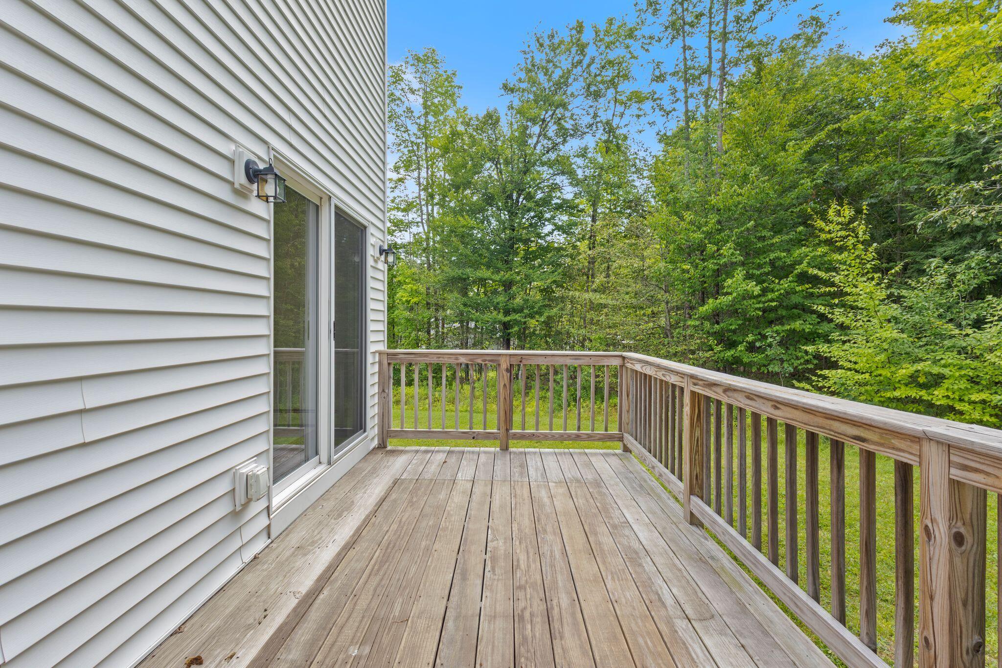 30 Richard Road Sidney, ME 04330 - Photo 14 of 54 Rear Deck