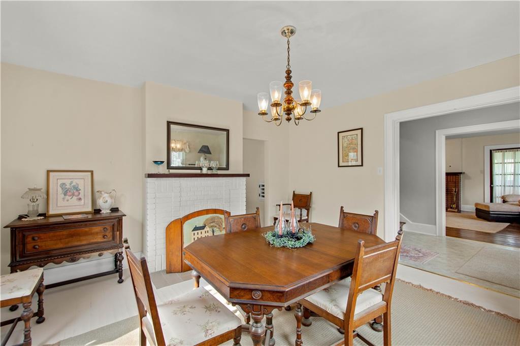 705 Walnut Street Crescent, PA 15046 - Photo 14 of 41 a view of a dining room with furniture and chandelier