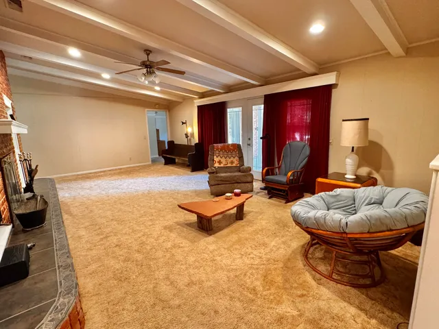 a room with gym equipment