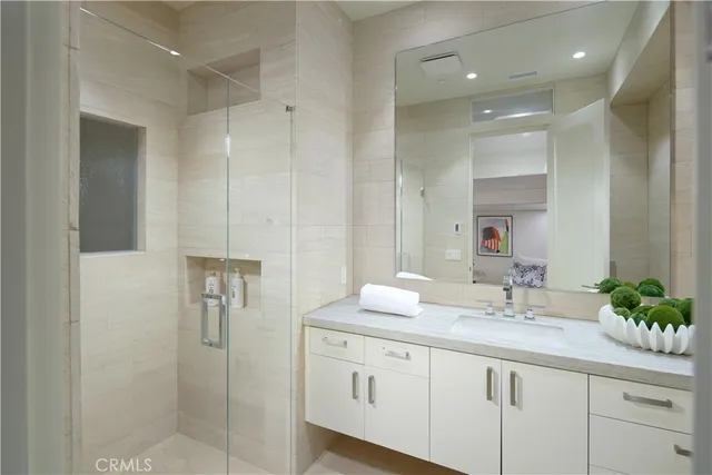 a view of a garden with a lake