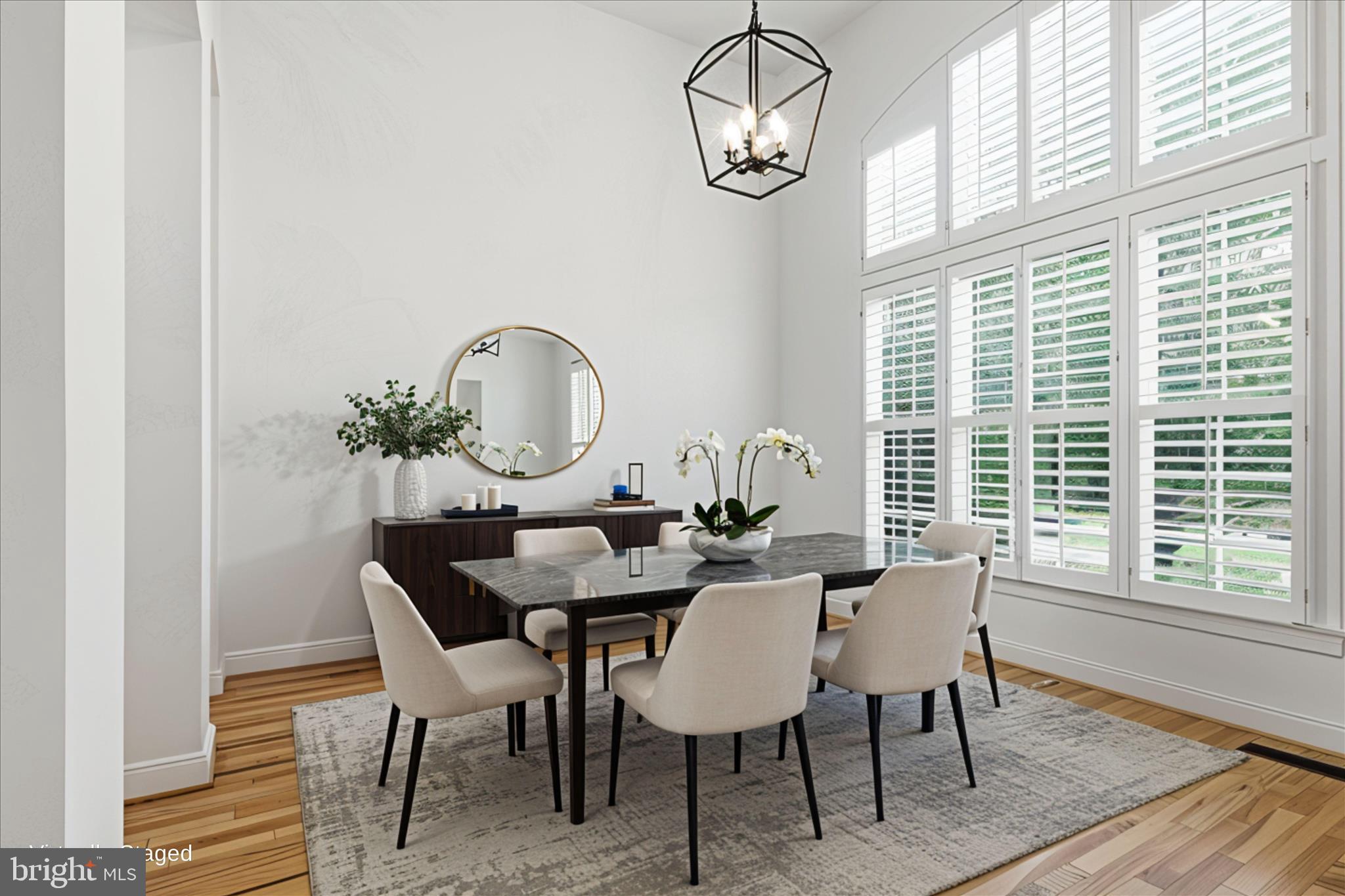 8277 Roxborough Loop Gainesville, VA 20155 - Photo 6 of 84 Formal Dining with 14ft+ Ceilings