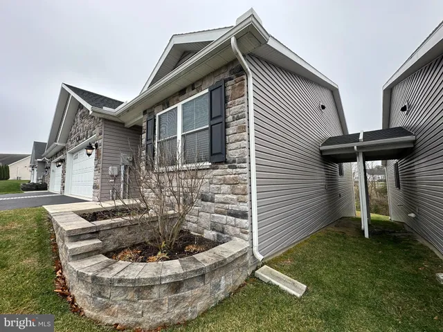 front view of a house with a window