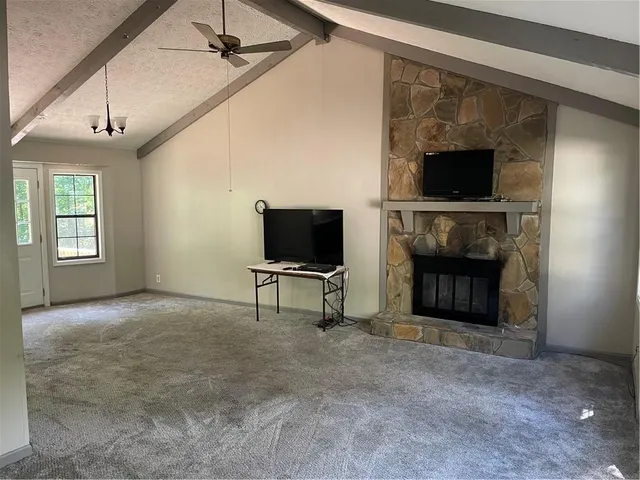 a view of a wooden fence