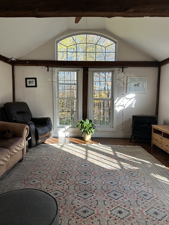 10 Maple Street Sturbridge, MA 01566 - Photo 9 of 30 a view of a livingroom with furniture and staircase