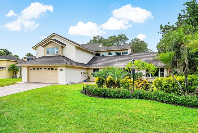 a view of a house with a patio