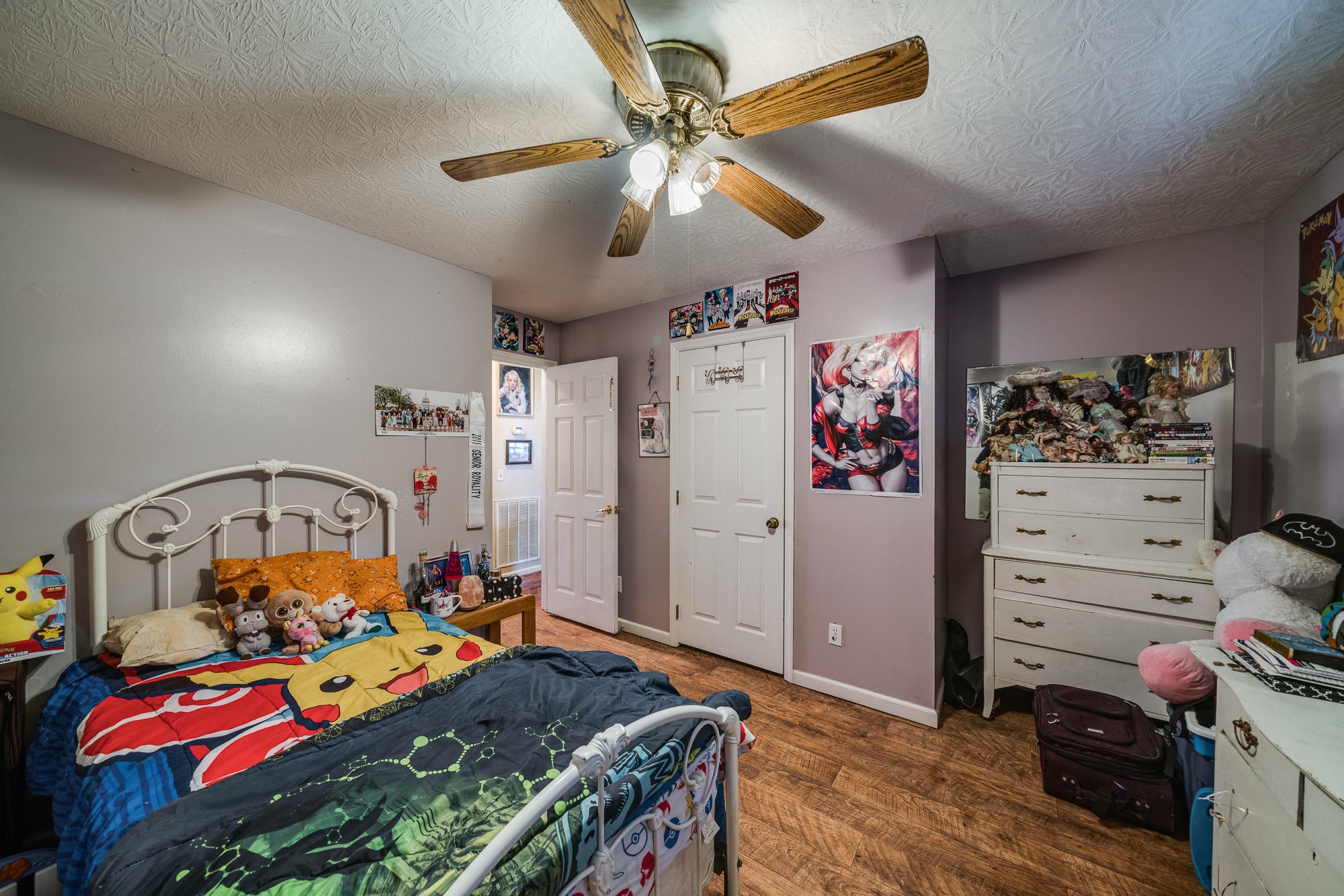 1556 Bicknell Road Clarkrange, TN 38553 - Photo 12 of 40 a bed room with a bed and a walk in closet