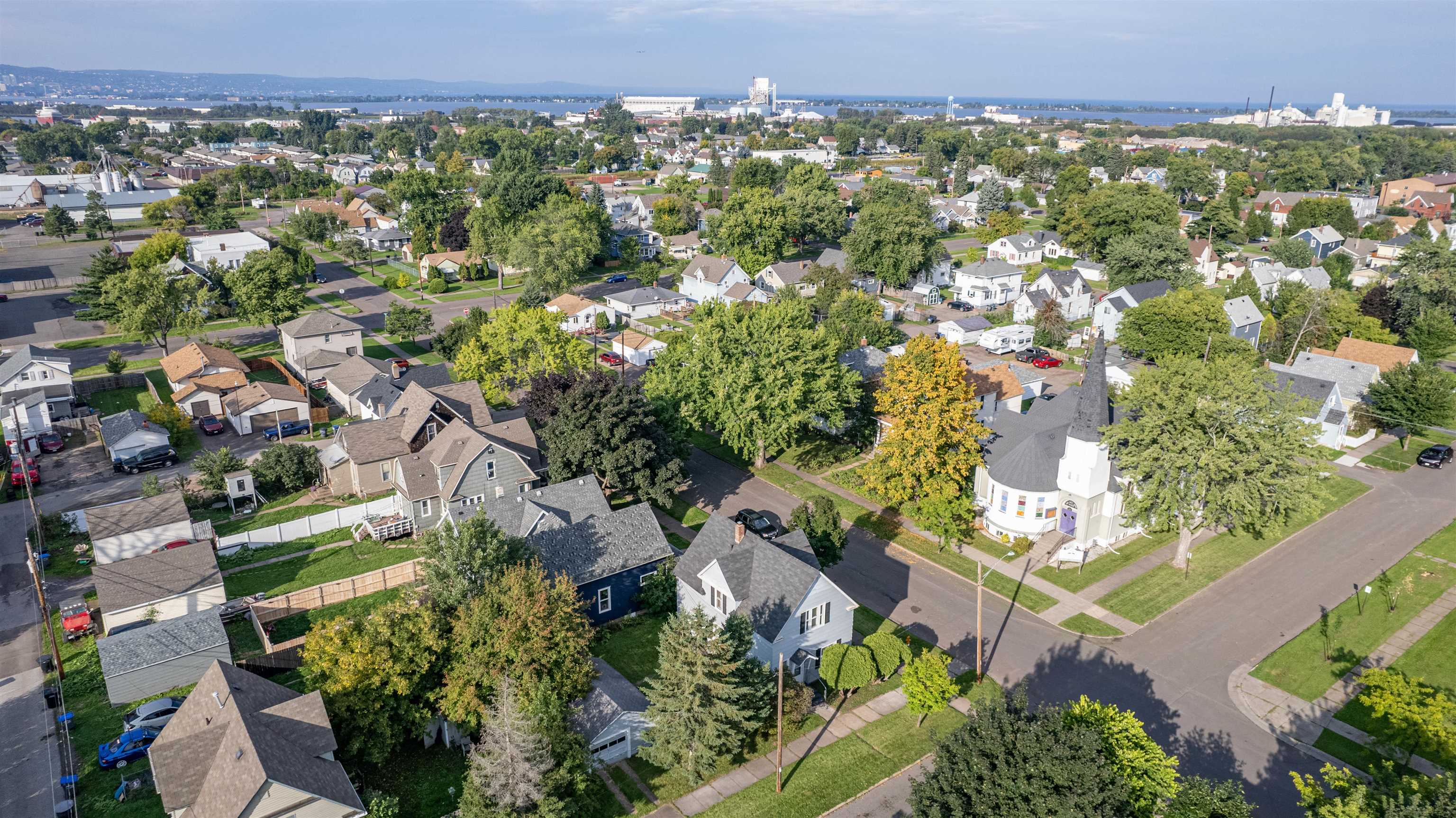 1301 North 11th Street Superior, WI 54880 - Photo 17 of 21 Aerial view of property's location featuring nearby suburban area