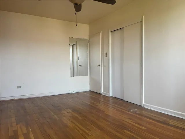 wooden floor in an empty room