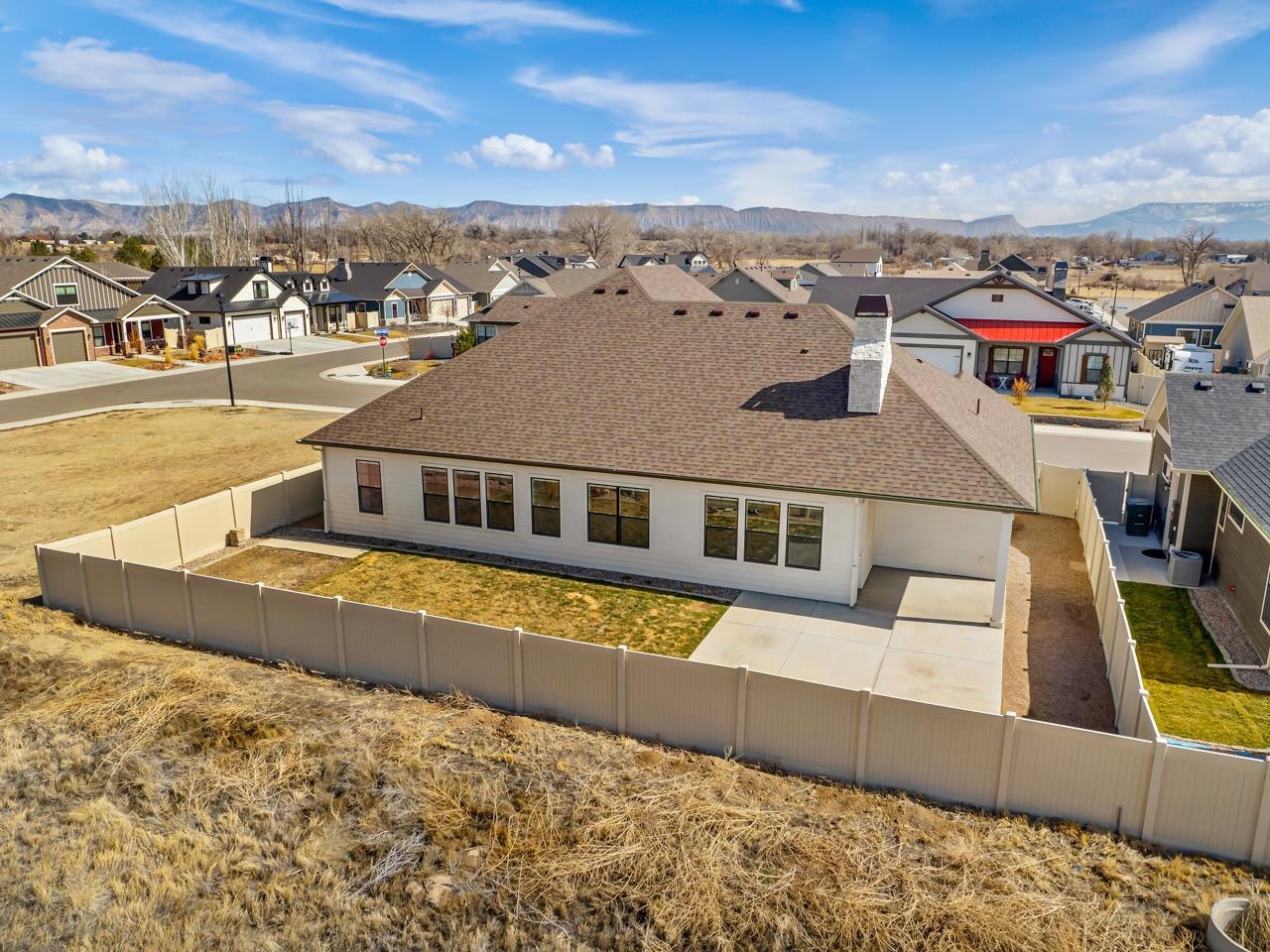 823 Red Apple Road Grand Junction, CO 81505 - Photo 34 of 38 a view of a house with a terrace