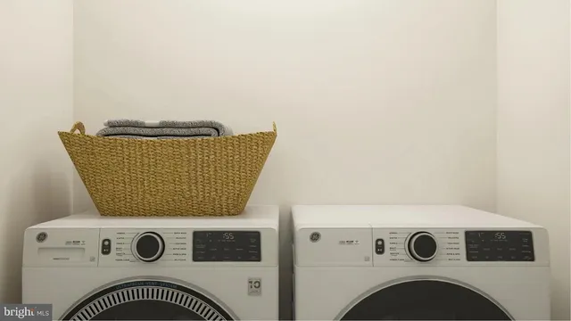 a view of washer and dryer