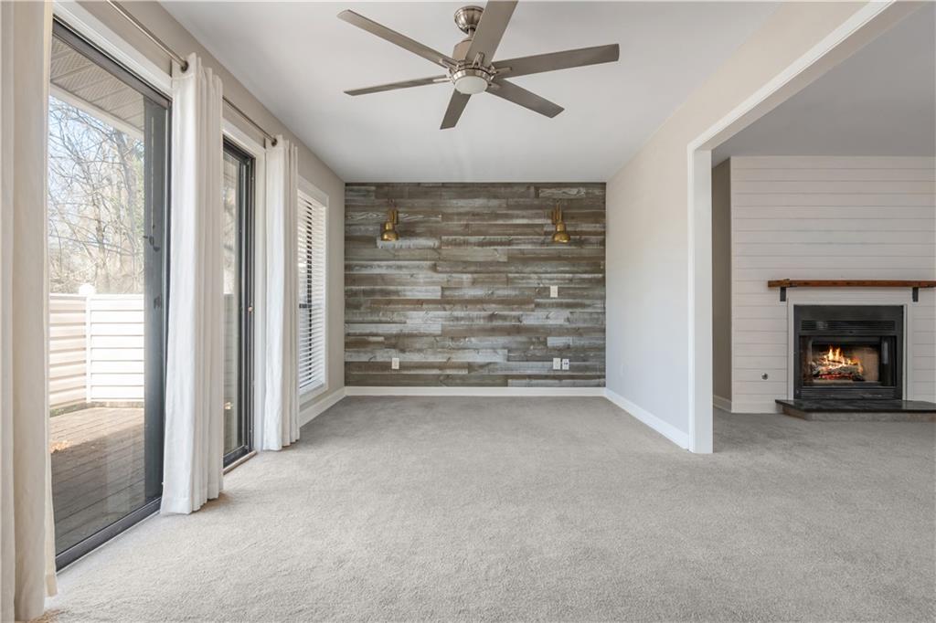 1211 Wynnes Ridge Circle Marietta, GA 30067 - Photo 21 of 35 a view of a livingroom with a fireplace