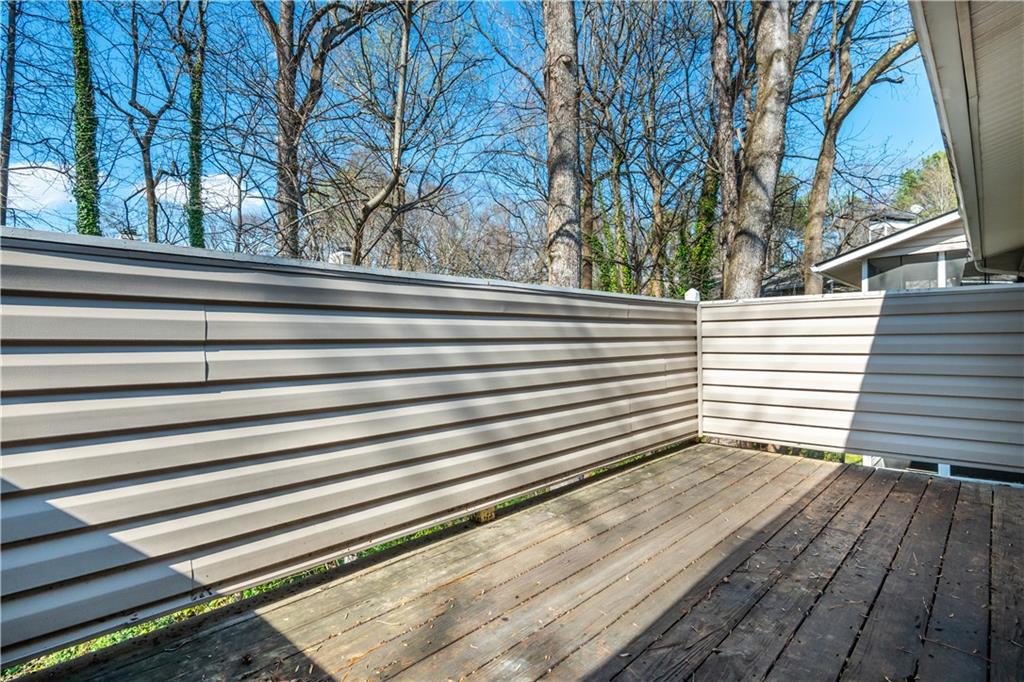1211 Wynnes Ridge Circle Marietta, GA 30067 - Photo 22 of 35 a view of a balcony with trees
