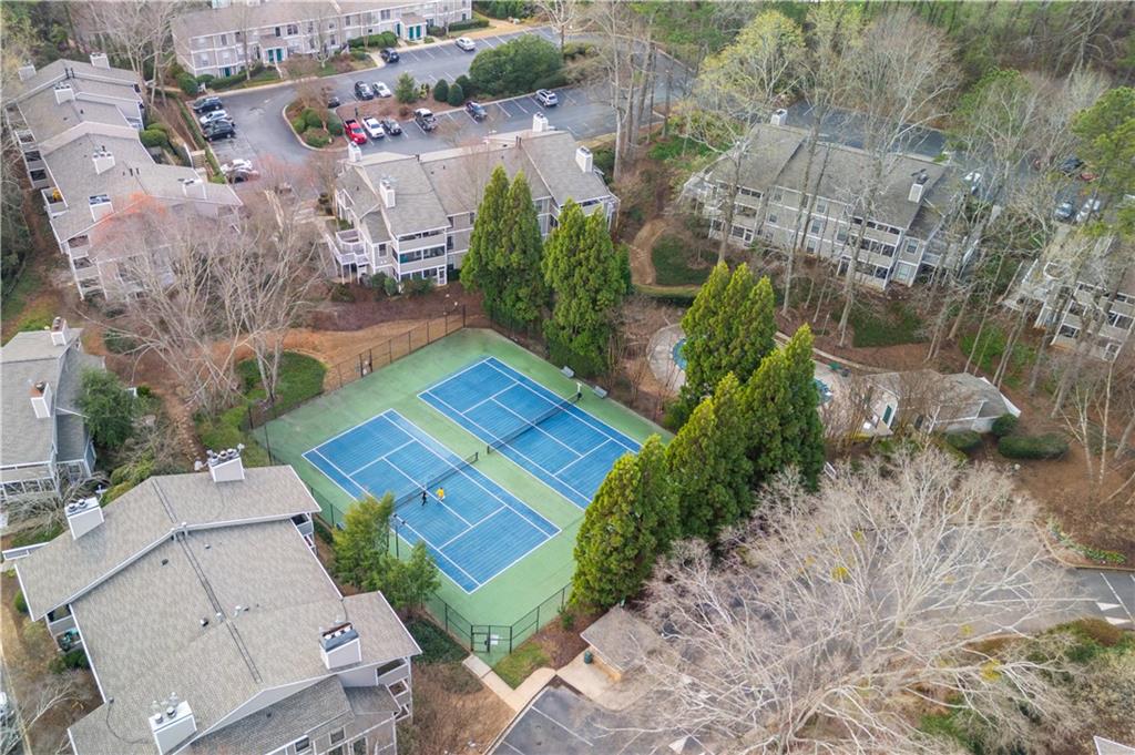 1211 Wynnes Ridge Circle Marietta, GA 30067 - Photo 33 of 35 an aerial view of a house with a yard