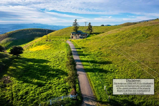 a view of a yard with an outdoor space