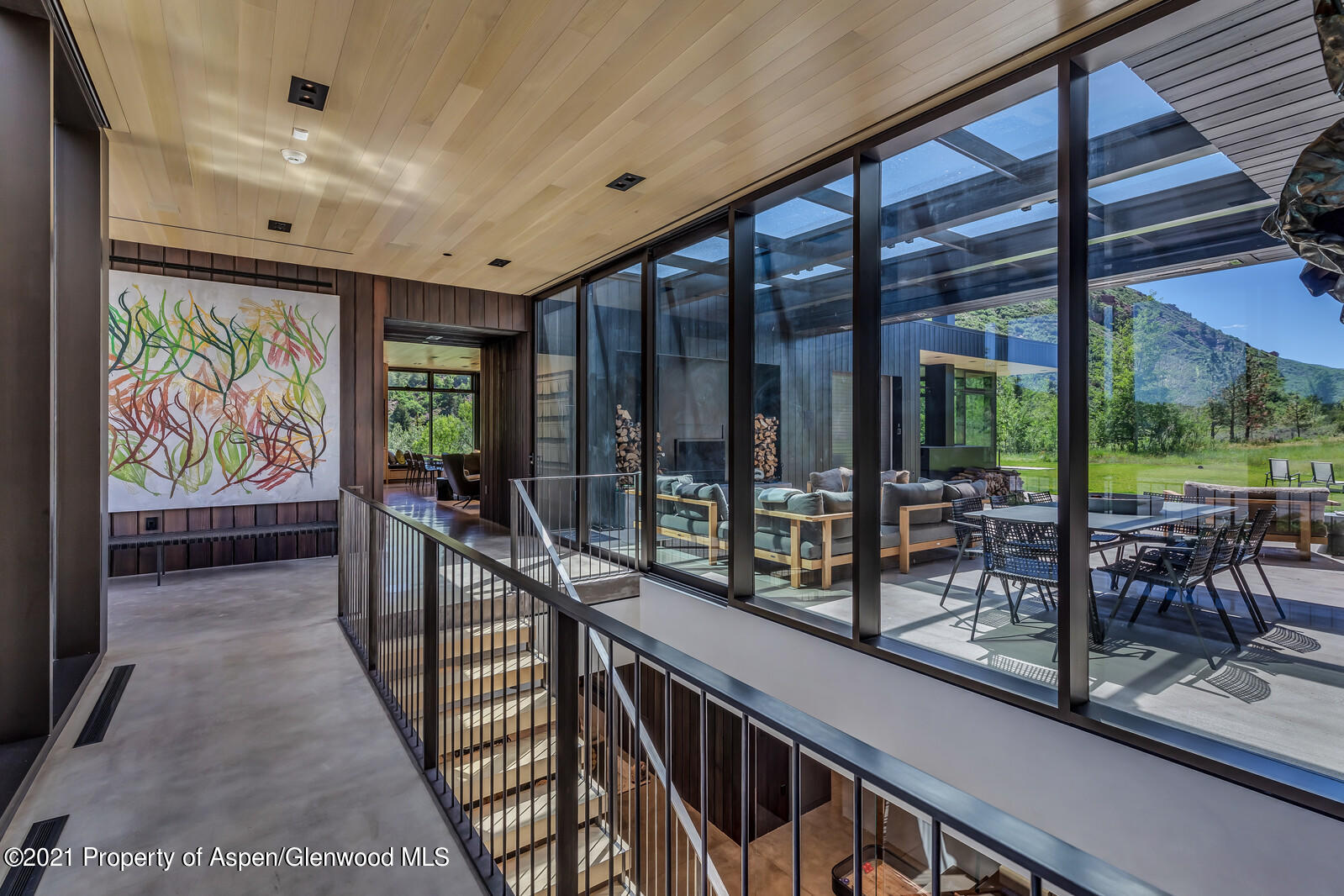 276 Coach Road Aspen, CO 81611 - Photo 23 of 68 23-VIew to Outdoor Living