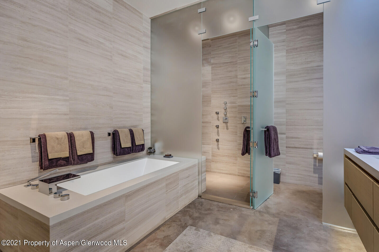 276 Coach Road Aspen, CO 81611 - Photo 33 of 68 a bathroom with a bathtub sink and toilet