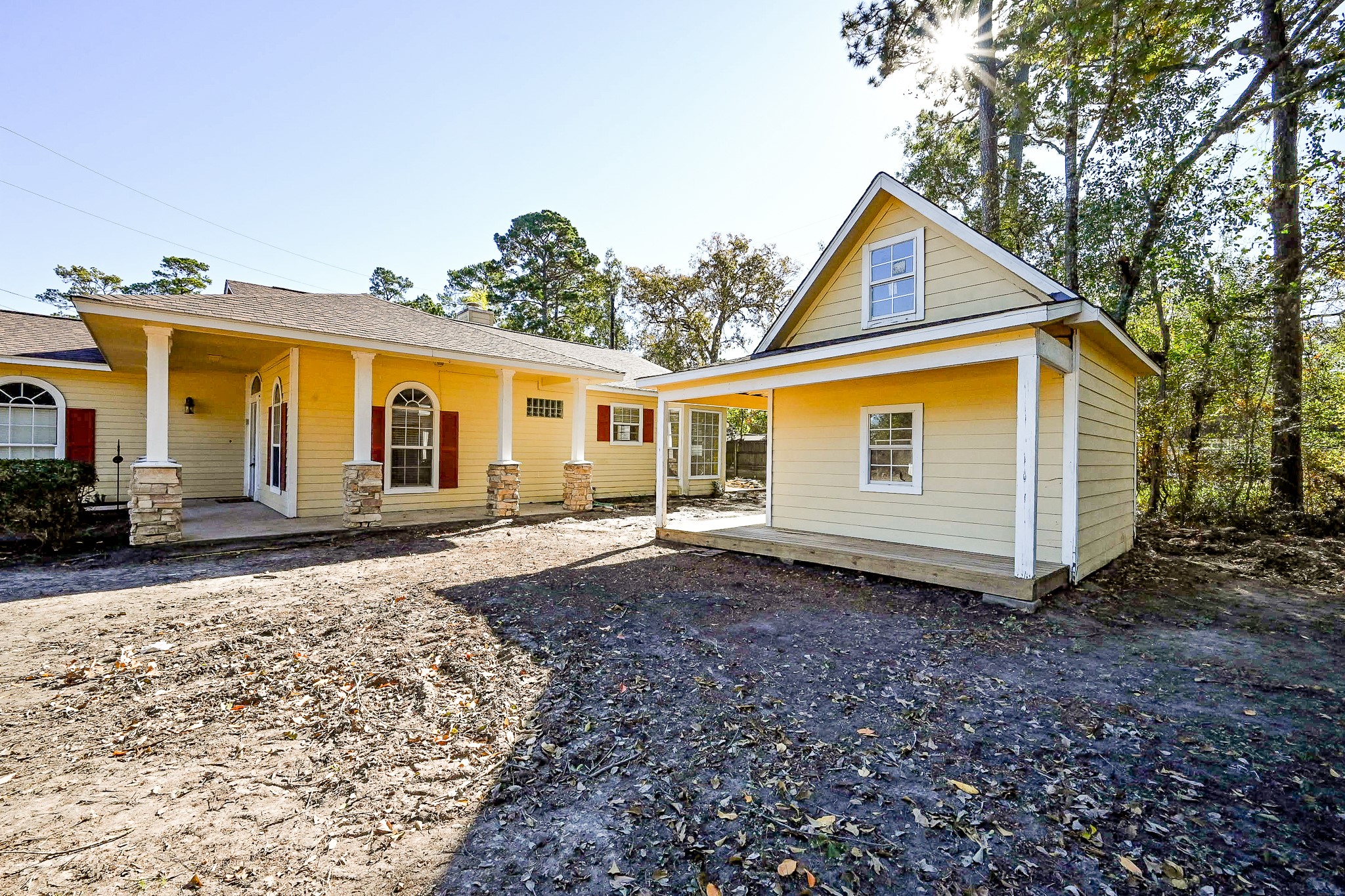 26824 Victory Lane Spring, TX 77386 - Photo 22 of 27 a view of a house with backyard