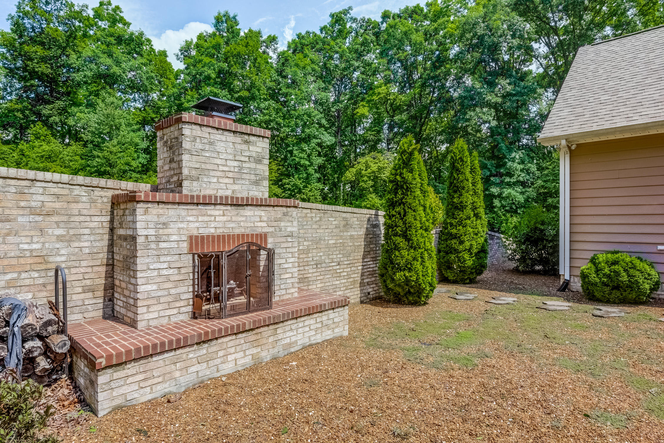 346 Wheeler Ridge Road Dunlap, TN 37327 - Photo 28 of 37 Outdoor Fireplace