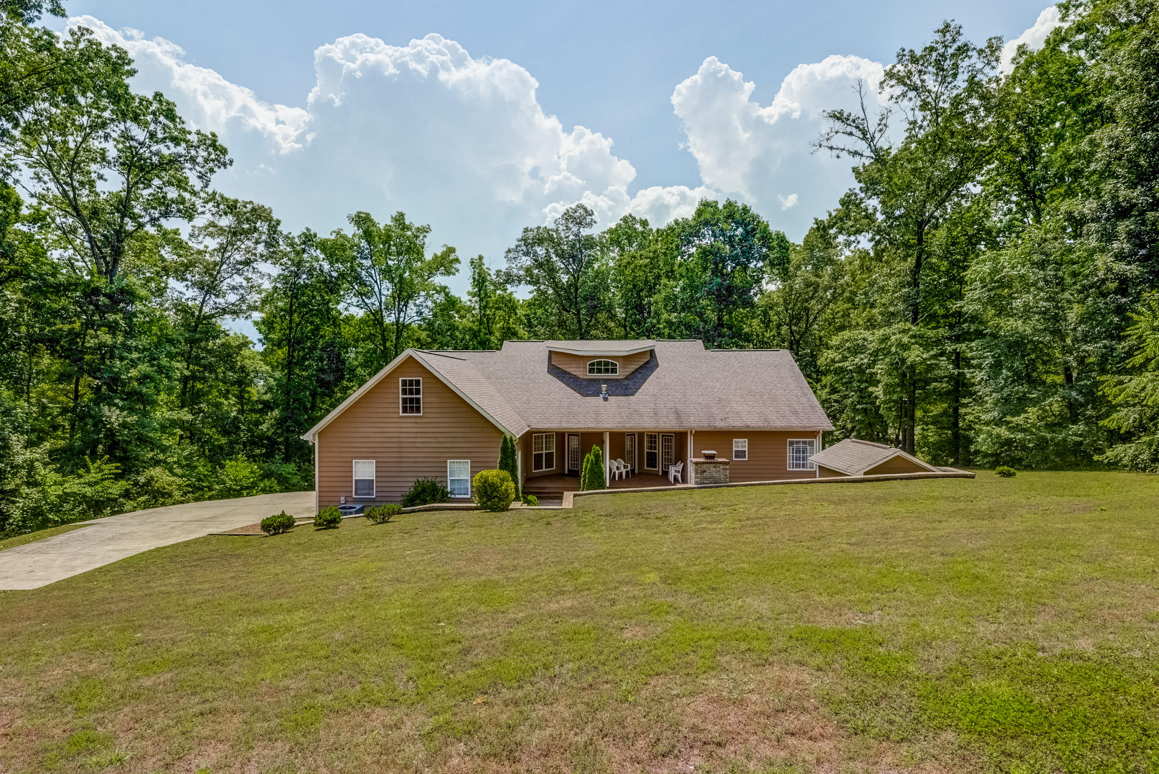 346 Wheeler Ridge Road Dunlap, TN 37327 - Photo 34 of 37 Back View of Home