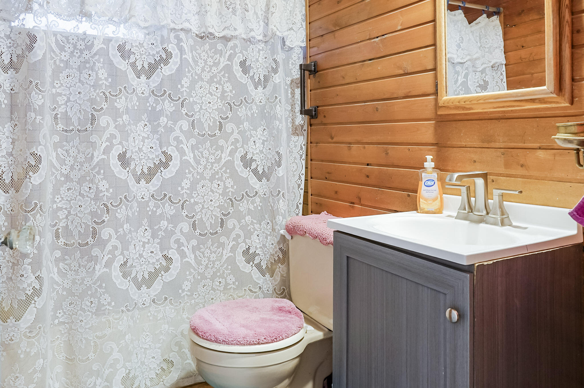 6665 Old Porter Road Portage, IN 46368 - Photo 11 of 20 a bathroom with a sink toilet and mirror