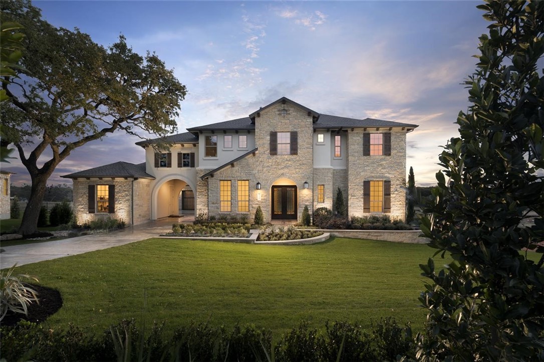 370 Cistern Way Austin, TX 78737 - Photo 1 of 1 a front view of a house with garden