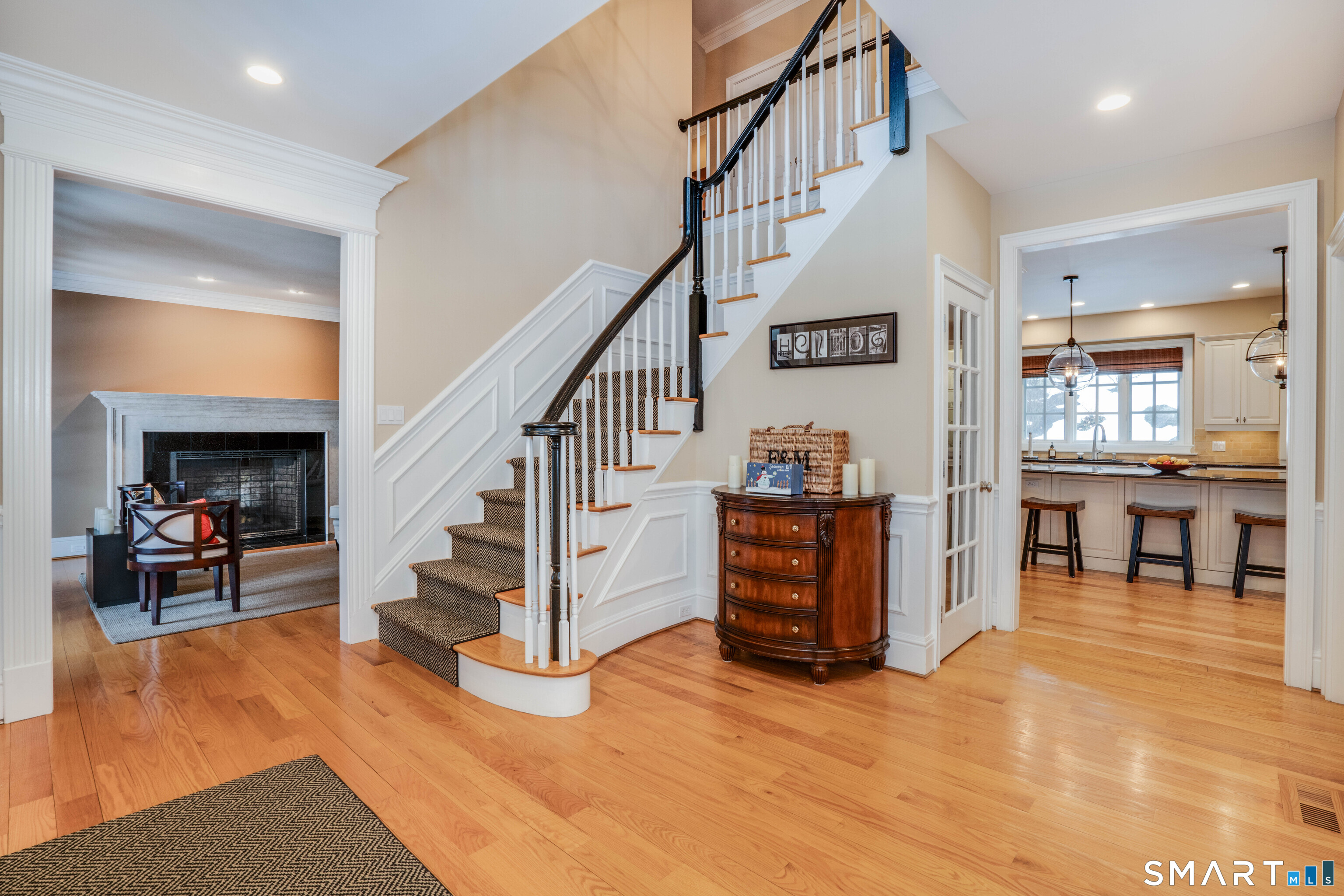 51 Westland Road Avon, CT 06001 - Photo 42 of 48 a view of entryway and hall with wooden floor