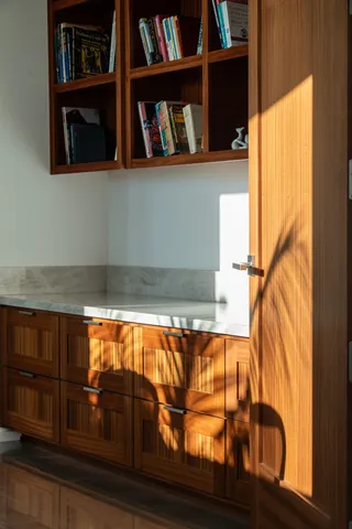 a view of front door